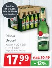 Pilsener Urquell im Getränkeland Prospekt zum Preis von 17,99 €