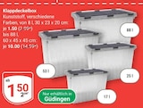 GLOBUS Rostock - Klappdeckelbox Angebot im Prospekt Klappdeckelbox bei GLOBUS im Rostock Prospekt für 1,50 €