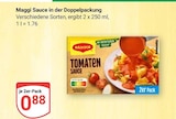 Sauce in der Doppelpackung Angebote von Maggi bei GLOBUS Völklingen für 0,88 €