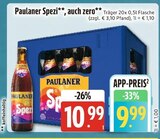 Spezi, auch zero von Paulaner im aktuellen E center Prospekt für 9,99 €