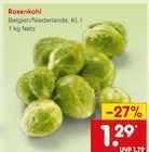 Rosenkohl im Netto Marken-Discount Prospekt Rosenkohl von im aktuellen Netto Marken-Discount Prospekt für 1,29 €