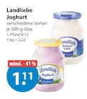 Joghurt von Landliebe im aktuellen V-Markt Prospekt für 1,11 €