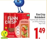 Original im Angebot bei EDEKA in Regensburg Original Angebote von Finn Crisp bei EDEKA Regensburg für 1,49 €