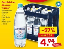 Mineralwasser bei Netto Marken-Discount in Bottrop Mineralwasser im Angebot bei Netto Marken-Discount Bottrop für 4,94 €