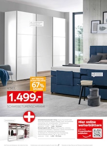Kleiderschrank im XXXLutz Möbelhäuser Prospekt "NR.1 BEIM PREIS" mit 40 Seiten (Erlangen)