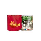Haricots verts "Lot Familial" - D'AUCY à 4,50 € dans le catalogue Carrefour