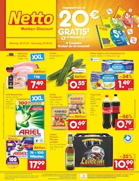 Netto Marken-Discount Prospekt "Aktuelle Angebote" für Gotha, 56 Seiten, 29.07.2024 - 03.08.2024