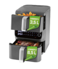 DOPPELKAMMER-FRITTEUSE „16404“ von GOURMETmaxx für 99,99 € bei Sconto SB im Angebot DOPPELKAMMER-FRITTEUSE „16404“ von GOURMETmaxx im aktuellen Sconto SB Prospekt
