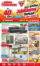 Die Möbelfundgrube Prospekt für Neunkirchen mit 20 Seiten Die Möbelfundgrube Prospekt für Neunkirchen: "Unser grösster Jubiläumsverkauf aller Zeiten!", 20 Seiten, 29.09.2022 - 12.10.2022