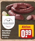 Altberliner Blutwurst von Havelländer im aktuellen REWE Prospekt