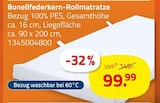 Aktuelles Bonellfederkern-Rollmatratze Angebot bei ROLLER in Kassel ab 99,99 €