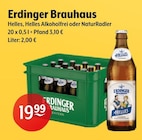 Helles im Angebot bei Getränke Hoffmann in Soest Helles Angebote von Erdinger Brauhaus bei Getränke Hoffmann Soest für 19,99 €