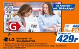 Nanocell TV 55NANO82T6B im Angebot bei expert in Straubing Nanocell TV 55NANO82T6B Angebote von LG bei expert Straubing für 429,00 €