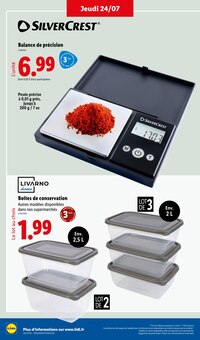 Promotion Alimentation électrique dans le prospectus Lidl, valable du 21/07/2025 au 24/07/2025 Promo Alimentation électrique dans le catalogue Lidl du moment à la page 32