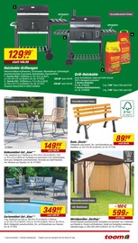 Holzkohlegrill im toom Baumarkt Prospekt in Stralsund Aktueller toom Baumarkt Prospekt mit Holzkohlegrill, "Respekt, wer's selber macht.", Seite 9