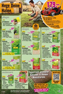 Gartenpflege im Hornbach Prospekt "Willkommen in Deiner Wachstumszone." mit 30 Seiten (Hannover)