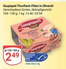Thunfisch-Filets in Olivenöl Angebote von Saupiquet bei GLOBUS Mannheim für 2,49 €