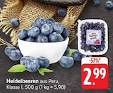 EDEKA Waldshut-Tiengen - Heidelbeeren Angebot im Prospekt Heidelbeeren bei EDEKA im Waldshut-Tiengen Prospekt für 2,99 €