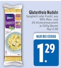 Glutenfreie Nudeln Spaghetti Angebote von EDEKA bei EDEKA Heidenheim für 1,29 €