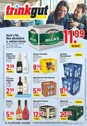 Aktueller Trinkgut Prospekt mit Bier, "Aktuelle Angebote", Seite 1