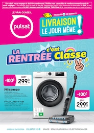 Catalogue Pulsat à Couterne, avec 8 pages Prospectus Pulsat à Couterne, "LA RENTRÉE C'EST CLASSE", 8 pages, 24/08/2026 - 26/09/2026