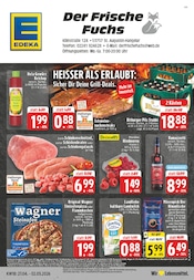 Aktueller EDEKA Prospekt mit Fast Food, "Aktuelle Angebote", Seite 1