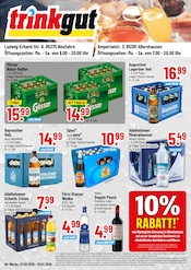 Aktueller Trinkgut Prospekt mit Bier, "Aktuelle Angebote", Seite 1