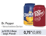 Dr. Pepper Angebote bei Metro Hannover für 0,89 €