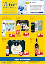 Wasser im Netto Marken-Discount Prospekt in Frechen Aktueller Netto Marken-Discount Prospekt mit Wasser, "DER ORT, AN DEM DU IMMER AUSGEZEICHNETE PREISE FINDEST.", Seite 1