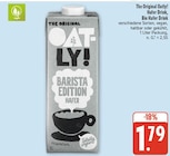 Barista Edition Hafer Angebote von Oatly bei EDEKA Dresden für 1,79 €