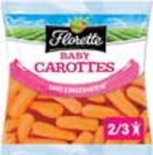 Promo Prêtes à Croquer Baby Carottes à 0,70 € dans le catalogue Intermarché à Billom