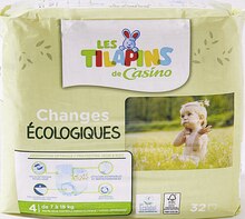 Changes bébé écologiques - Casino Supermarchés à Sevran Changes bébé écologiques en promo chez Casino Supermarchés Sevran