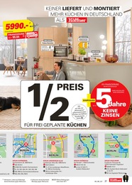 Einbauküchen Angebot im aktuellen Höffner Prospekt auf Seite 27