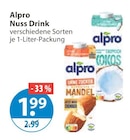 Alpro im V-Markt Prospekt Nuss Drink von Alpro im aktuellen V-Markt Prospekt für 1,99 €