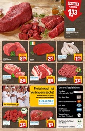 Bio Rindfleisch Angebot im aktuellen REWE Prospekt auf Seite 10
