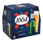 Promo Bière Blonde 1664 à 7,55 € dans le catalogue Auchan Hypermarché à Génicourt-sous-Condé