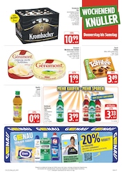 Krombacher im EDEKA Prospekt in Leipzig Aktueller EDEKA Prospekt mit Krombacher, "Wir lieben Lebensmittel!", Seite 37