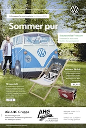 Volkswagen Prospekt für Gotha: "Sommer pur", 1 Seite, 01.06.2024 - 31.08.2024