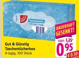 Aktuelles Taschentücherbox Angebot bei EDEKA in Karlsruhe ab 0,95 €