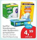 Staubmagnet Nachfüllpackung von Swiffer für 4,99 € bei budni im Angebot Staubmagnet Nachfüllpackung von Swiffer im aktuellen budni Prospekt