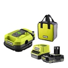 Promo Gonfleur-compresseur ryobi one+ 18v batterie  chargeur et sacoche rmi18-1c20cl à 119,99 € dans le catalogue Norauto à Saint-Géréon