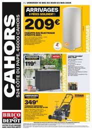 Catalogue Brico Dépôt "CAHORS" à Gourdon et alentours, 4 pages, 10/05/2024 - 23/05/2024