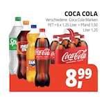 Getränke Hörl Wörth - Coca Cola Angebot im Prospekt Coca Cola bei Getränke Hörl im Wörth Prospekt für 8,99 €