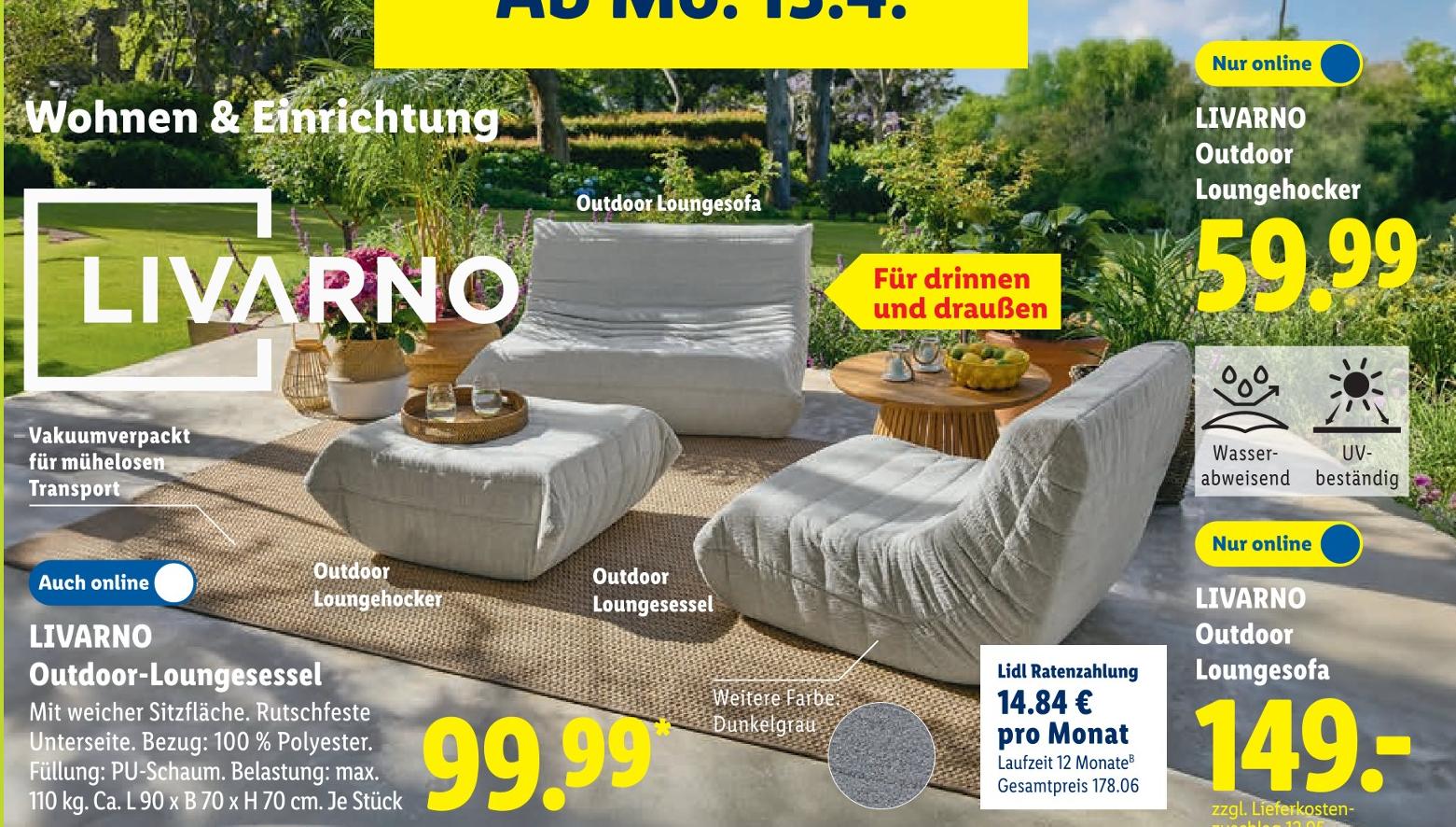 Outdoor-Loungesessel