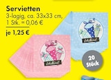 Servietten Schulkind Pink im aktuellen TEDi Prospekt