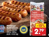 Nürnberger Rostbratwurst von Wolf für 2,79 € bei Netto Marken-Discount im Angebot Nürnberger Rostbratwurst von Wolf im aktuellen Netto Marken-Discount Prospekt