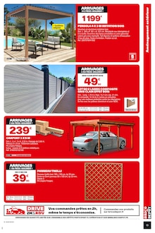 Promo Pergola dans le catalogue Brico Dépôt du moment à la page 13