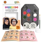 Kit de peinture pour le visage Halloween - SNAZAROO en promo chez Carrefour Villeneuve-Saint-Georges à 6,99 €