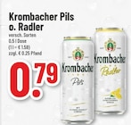 Aktuelle Krombacher Angebote bei Trinkgut in Unna Aktuelles Pils Angebot bei Trinkgut in Unna ab 0,79 €
