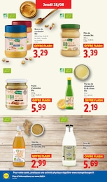 Prix et réduction Beurre bio dans le prospectus Lidl en cours Offre Beurre bio dans le catalogue Lidl du moment à la page 26